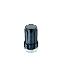 McGard SplineDrive Lug Nut (Cone Seat) M14X1.5 / 1.935in. Length (4-Pack) - Black (Req. Tool) - 65310BK