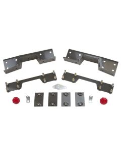MaxTrac 07-18 GM C/K1500 2WD/4WD Rear C-Frame Support Section - Pair - 301360C