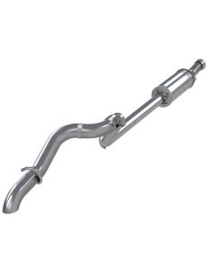 MBRP Aluminized Steel 2.5" Catback Single Rear Exit Installer Series Jeep Wrangler JL 2/4 Door 2018- - S5533AL