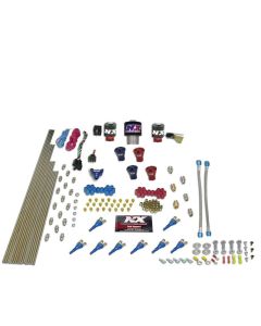 Nitrous Express Pro-Shk/Gas 2 Fuel 1 Supershark Solenoid Nitrous Kit (200-600HP) w/o Bottle - 92206-00