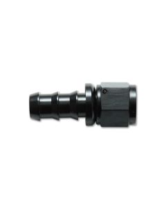 Vibrant -10AN Push-On Straight Hose End Fitting - Aluminum - 22010