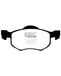 EBC 00-04 Ford Escape 2.0 Ultimax2 Front Brake Pads - UD843