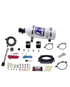 Nitrous Express GM LS 90mm Nitrous Plate Kit (50-400HP) w/5lb Bottle - 20934-05