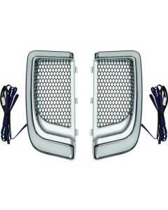 Kuryakyn Tracer Lower Fairing Grill Chrome - 5063