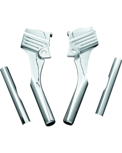 Kuryakyn Deluxe Neck Cover Kit 95-05 Touring Models Chrome - 8146