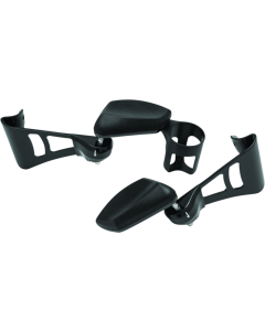 Kuryakyn Passenger Armrest 14-Up Touring & Tri Glide Black - 8700