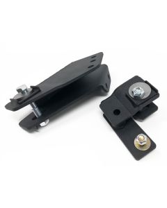 Tuff Country 80-96 Ford F-150 4wd (with 2in Front Lift Kit) Axle Pivot Drop Brackets Pair - 20842