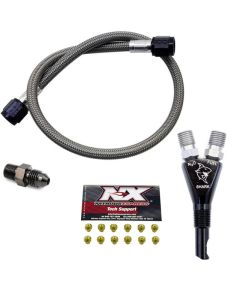 Nitrous Express Shark SHO 400 HP EFI Nozzle w/2ft SHO Hose - 90019