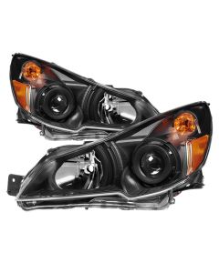 xTune Subaru Legacy 10-12 / Outback 10-12 OEM Style Headlights-Black HD-JH-SLEG10-AM-BK - 9035746