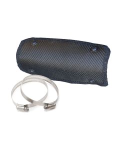 DEI Flex Pipe Shield 4in x 8in - Onyx - 902455