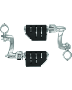 Kuryakyn Trident Dually Longhorn Offset  1-1/4inch Clamp Chrome - 7555