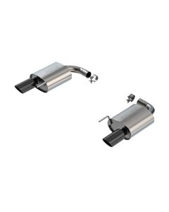 Borla 2024 Ford Mustang GT 5.0L V8 w/o Active Exhaust S-Type Axle-Back Exhaust System - Black Chrome - 11983BC