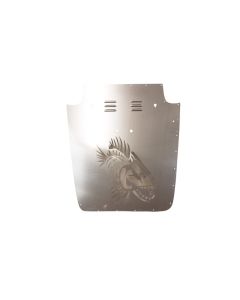 Fishbone Offroad 07-12 Jeep Wrangler JK Hood Louver Raw Unpainted - FB31126