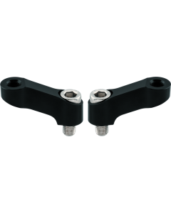 BikeMaster Mirror Extension 10mm Pair - Black - 152461