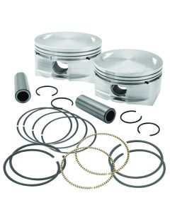 S&S Cycle 2007+ BT 3.927in +.010in Bore 106in Big Bore Forged Pistons - 106-4416