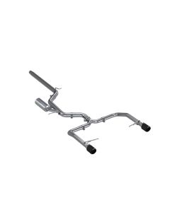 MBRP Pro Series 3" T304 Stainless Dual Rear Exit Catback Exhaust System w/ Carbon Fiber Tips Volkswa - S46083CF