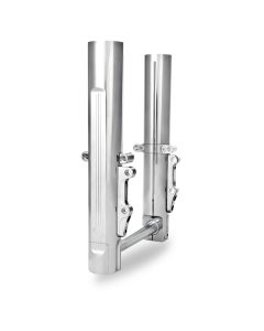 Performance Machine 14-Up FL Lower Leg Assembly - Chrome - 0208-2096-CH