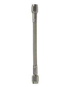 Fragola -4AN Hose Assembly Straight x Straight 12in - 360012