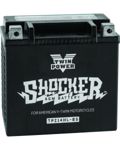 Twin Power YTX-14L Shocker Battery Replaces H-D 65958-04 220 CCA - 781152