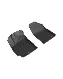 3D MAXpider 21-23 Hyundai Elantra Gas/Hybrid Kagu 1st Row Floormat - Black - L1HY11011509