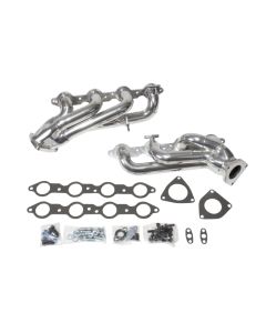 BBK 99-04 GM Truck SUV 4.8 5.3 Shorty Tuned Length Exhaust Headers - 1-3/4 Silver Ceramic - 40050