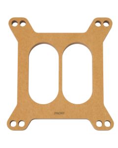 Edelbrock Spacer Carburetor 1/2In Wood Fiber Laminate Divided - 8722