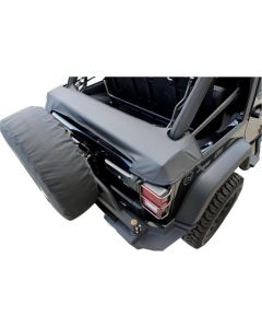 Rampage 2007-2018 Jeep Wrangler(JK) Unlimited Soft Top Storage Boot - Black Diamond - 960435