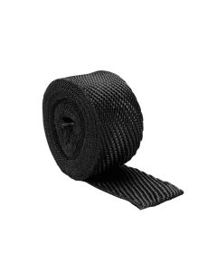 DEI Exhaust Wrap 2in x 25ft - Titanium - Black - 10004