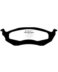 EBC 01-02 Chrysler Prowler 3.5 Greenstuff Rear Brake Pads - DP21718