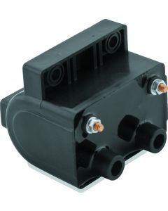 Twin Power 65-79 Big Twin and XL Ignition Coil Black Replaces H-D 31609-65A 5 Ohm - 210529