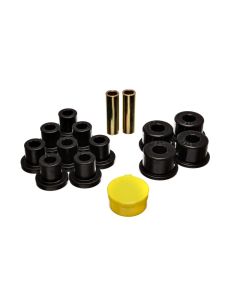 Energy Suspension 6/74-80 MG MGB Black Rear Leaf Spring Bushing Set - 10.2101G