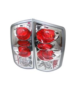 Spyder Dodge Ram 02-06 1500/Ram 2500/3500 03-06 Euro Style Tail Lights Chrome ALT-YD-DRAM02-C - 5002532