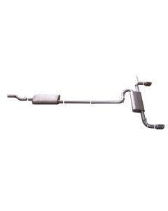 Gibson 07-14 Ford Edge SE 3.5L 2.5in Cat-Back Dual Split Exhaust - Aluminized - 319630