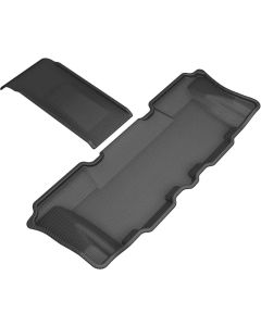 3D MAXpider 2013-2019 Hyundai Santa Fe/Santa Fe Xl Kagu 3rd Row Floormats - Black - L1HY02831509