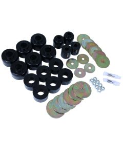 Energy Suspension 03-09 Toyota 4Runner/GX470 / 07-14 FJ Cruiser Black Body Mount Bushing Set - 8.4114G