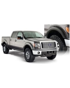 Bushwacker 09-14 Ford F-150 Styleside Pocket Style Flares 4pc 67.0/78.8/97.4in Bed - Black - 20929-02