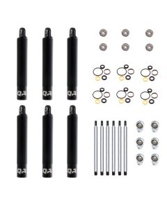 QA1 13.75 Eye-B/Eye-B V-None Dry Shock Small Aluminum Coilover 9.63 - 6 Pack - 8Q4-DRY-6PK