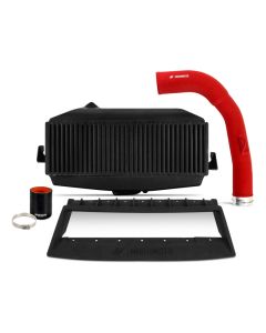Mishimoto 22+ WRX TMIC Kit Black Core Red Pipes - MMTMIC-WRX-22KBKRD