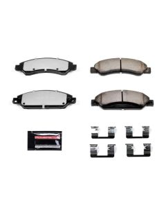 Power Stop 2007 Cadillac Escalade Front Z36 Truck & Tow Brake Pads w/Hardware - Z36-1092
