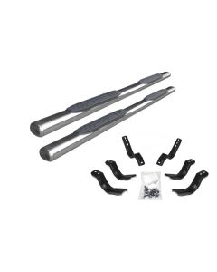 Go Rhino 05-20 Toyota Tacoma 4in 1000 Series Complete Kit w/Sidestep + Brkts - 104442987PS