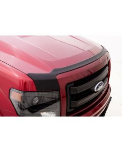 AVS 17-18 GMC Sierra 2500 (Diesel Induction Hood) Aeroskin Low Profile Hood Shield - Matte Black - 377144