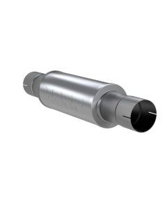 MBRP Muffler 4 Inlet /Outlet 24" Body 30" Overall Aluminized Steel - M20681