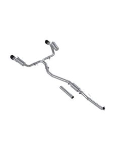 MBRP Armor Pro T304 SS 3 Inch CatBack Exhaust 2.5 Inch Dual Split Rear w/ Carbon Fiber Tips Honda Ci - S49033CF