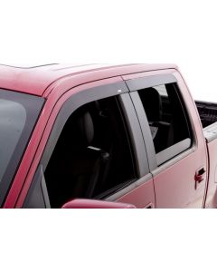AVS 07-18 Toyota Tundra Crewmax Ventvisor Low Profile Window Deflectors 4pc - Matte Black - 774012