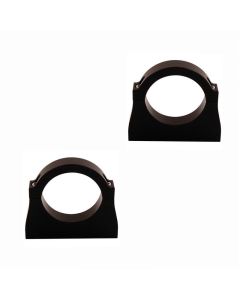 QA1 MOD Series Shock Absorber Reservoir - Flat Panel - Black Anodized Aluminum - 9039-308