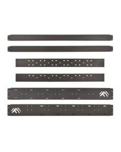 Westin Overland Cargo Rails 57in - Textured Black - 51-30015