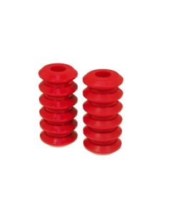 Prothane Universal Coil Spring Inserts - 7.5in High - Red - 19-1704