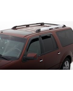 AVS 98-18 Lincoln Navigator Ventvisor Outside Mount Window Deflectors 4pc - Smoke - 94233