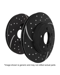 EBC 06 Mercedes-Benz E350 3.5 (Solid Rears) GD Sport Front Rotors - GD1222