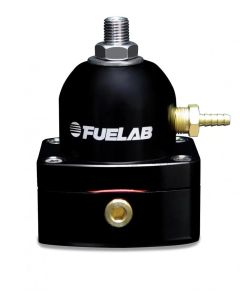 Fuelab 515 EFI Adjustable FPR 25-90 PSI (2) -6AN In (1) -6AN Return - Black - 51502-1